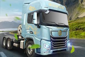 陜汽康明斯龍驍H燃氣車，節(jié)氣高手賺滿滿，舒適駕乘樂悠悠！