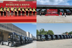 輕量低耗 多拉快跑，乘龍大單橋載貨車助力快遞企業(yè)騰飛！