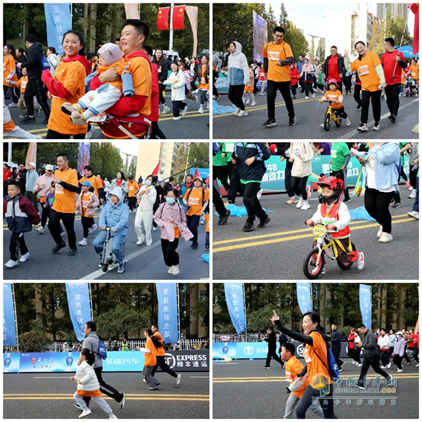 日照半程馬拉松開跑！飛碟汽車新能源輕卡保障賽事顯實力