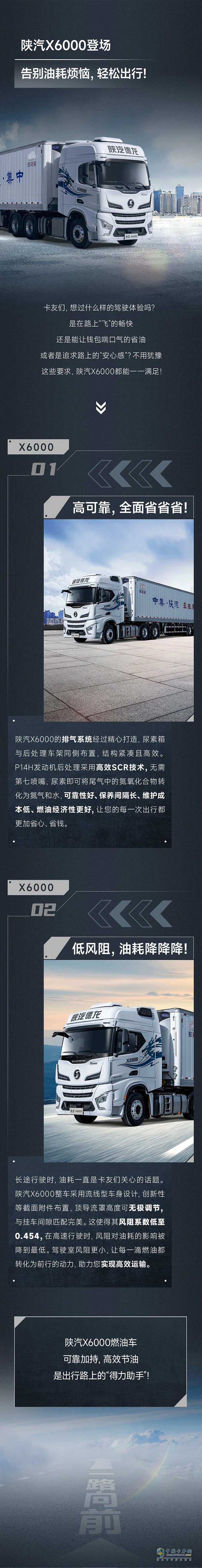陜汽X6000登場(chǎng)，告別油耗煩惱，輕松出行！