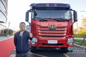裝載量多拉10噸 解放JK6中型自卸車助力羅慶前縱橫貴州運輸