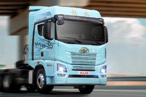 開解放青汽JH6智尊版6x4 590 NG牽引車，玩“賺”全程！