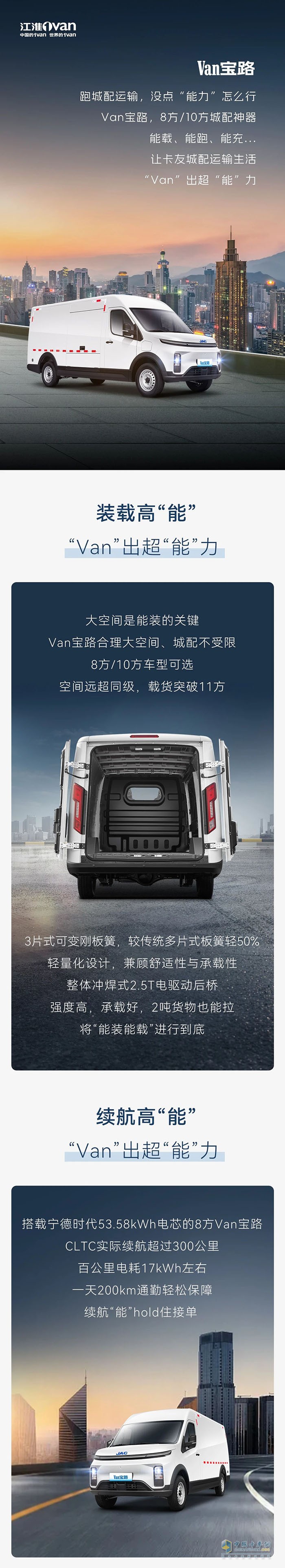 江淮Van寶路跑城配？前方高“能”！