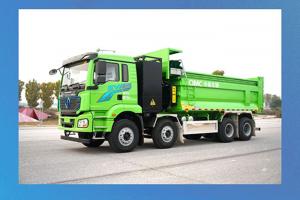高效承載，續(xù)航無憂！中集·陜汽M3000E一體化純電U型渣土車，申請成為您的致富伙伴！