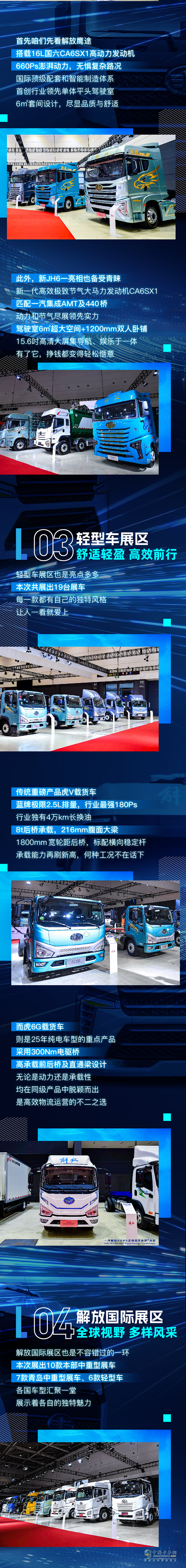 盛況！一汽解放百臺(tái)展車閃耀青島，速來(lái)圍觀！