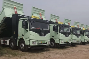 批量交付！徐工純電動(dòng)自卸車(chē)加速“綠色城建”