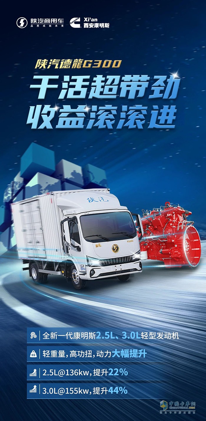 全新一代康明斯2.5L、3.0L輕型發(fā)動(dòng)機(jī)，小排量大輸出，讓每一次啟動(dòng)都超預(yù)期！