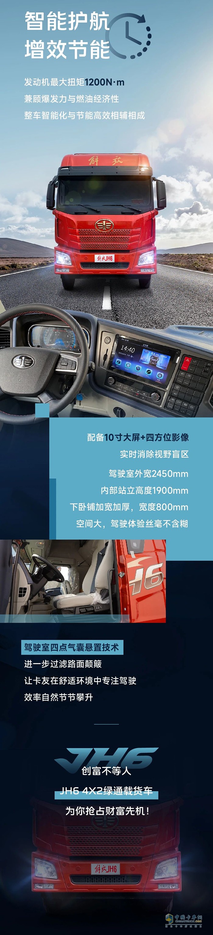 解放青汽JH6：創(chuàng)富不等人，效率定乾坤