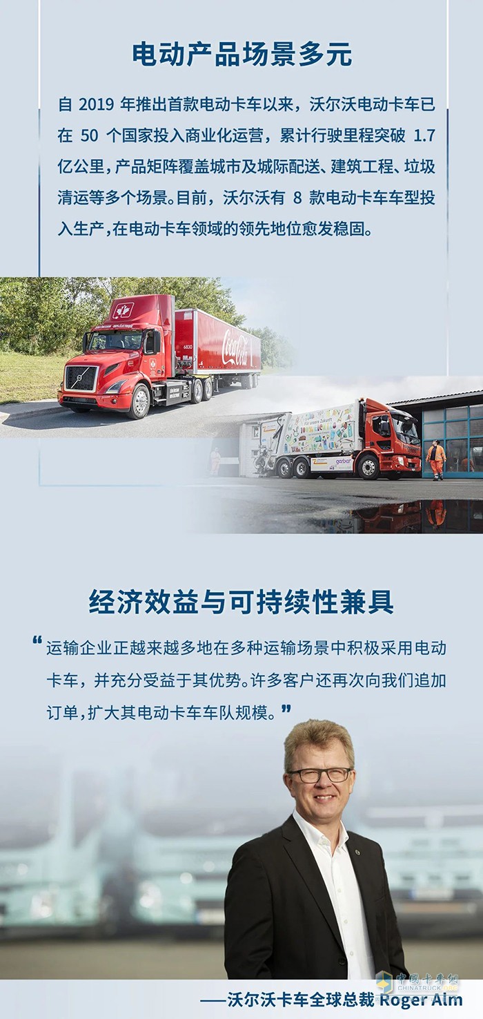 破5000！沃爾沃純電動(dòng)卡車交付里程碑達(dá)成！
