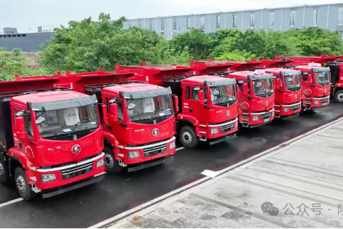 陜汽：質(zhì)子汽車百輛新能源電動自卸車交付市場
