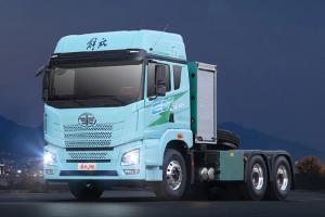 解放青汽JH6 6×4純電動(dòng)牽引車：我的主場(chǎng)，水陸通吃