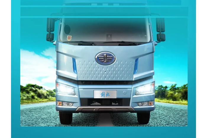 解放J6P復(fù)合換電牽引車，越開越上頭！