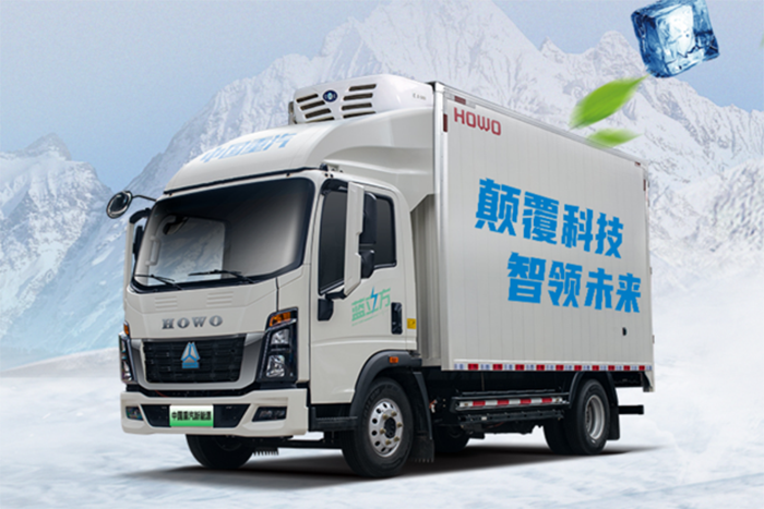 HOWO新能源冷藏車：讓每一口冷飲，從工廠到冰柜始終“冰爽十足”