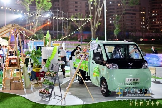 年輕人的新座駕，北汽雷馳新能源MINI卡，可自駕可擺攤