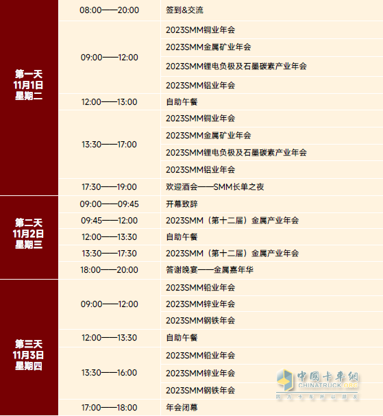 2023SMM（第十二屆）金屬產(chǎn)業(yè)年會(huì)：亮點(diǎn)揭曉，11月“渝”您相約，不見(jiàn)不散