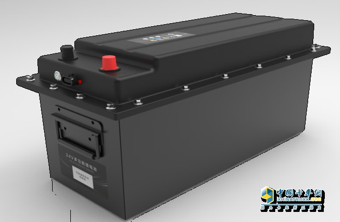 循環(huán)充電2500次+ 壽命提升5倍+！福田24V鋰電池賦能歐曼重卡更高運輸品質(zhì)