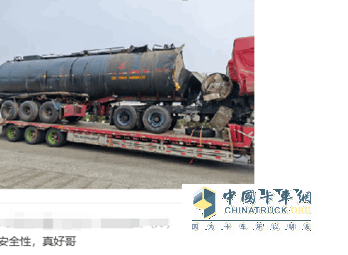 司機(jī)雪地逃生 感謝“救命恩人” 聯(lián)合重卡：拒絕以犧牲安全為代價(jià)的輕量化！