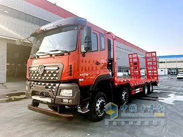 隨州區(qū)域東風(fēng)天龍&天錦系列平板車新品上市現(xiàn)場(chǎng)簽約110輛，發(fā)布會(huì)圓滿成功?
