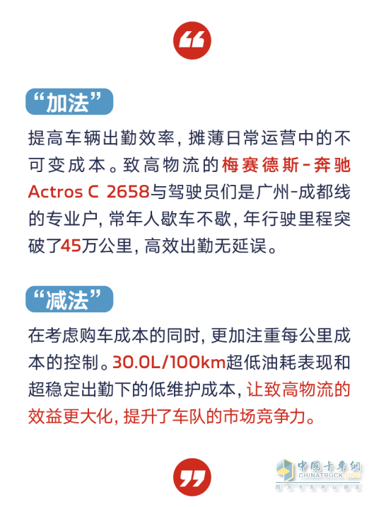 喜報(bào)！康機(jī)助力本土化梅賽德斯-奔馳卡車?yán)锍淌灼?00萬公里