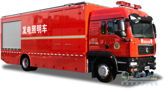 森源鴻馬發(fā)電照明車助力城市應(yīng)急照明保障