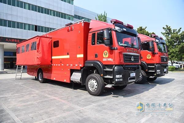 森源鴻馬全自動(dòng)化飲食保障車編組：全力提升野外伙食保障能力