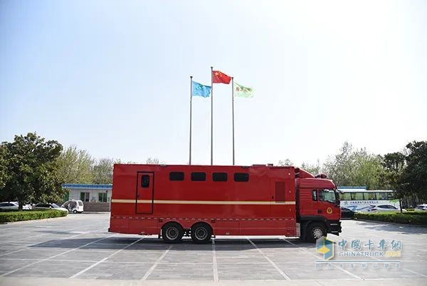 森源鴻馬淋浴車功能更強大 保障更無憂