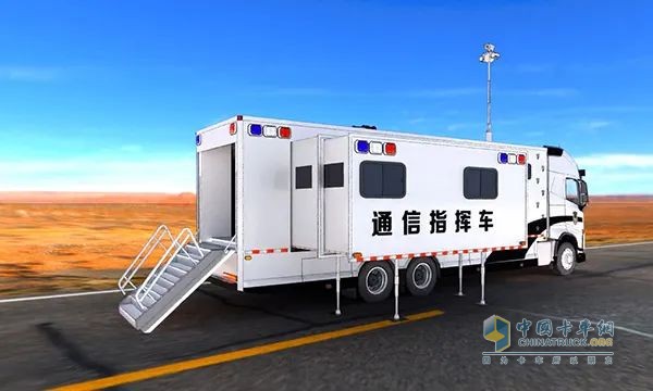 森源鴻馬二級拓展通信指揮車：打造通信指揮體系新形態(tài)