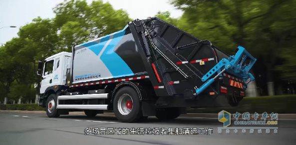 18噸純電動壓縮垃圾車：大容量壓縮，靜享綠色清潔
