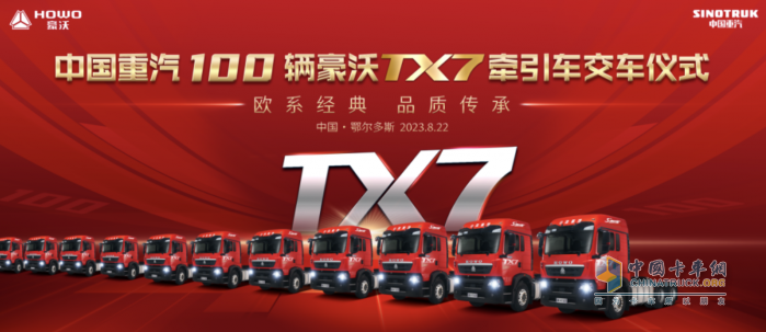 再次斬獲大單！中國重汽豪沃與福能能源“牽手”共贏未來！