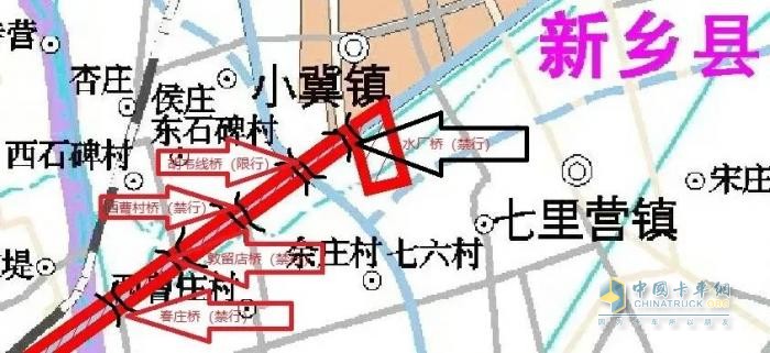 河南新鄉(xiāng)?；愤\(yùn)輸車輛限制通行