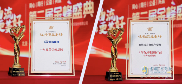 值得信賴，解放動(dòng)力一舉拿下兩項(xiàng)殊榮！