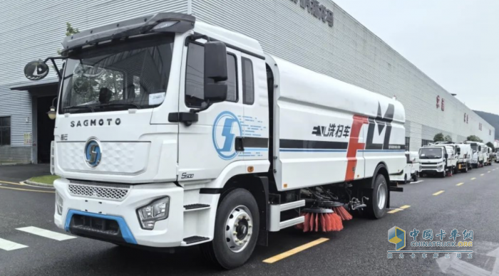 福龍馬搭載漢德QF18系列標載版電驅(qū)橋 掀起行業(yè)一股清風