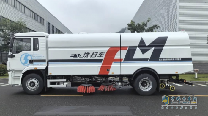 福龍馬搭載漢德QF18系列標載版電驅(qū)橋 掀起行業(yè)一股清風