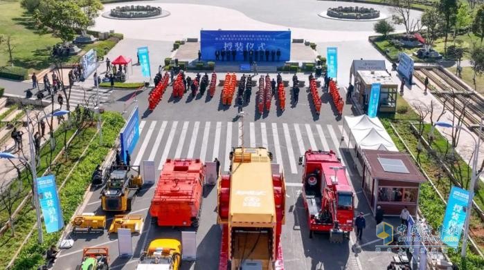 66 輛慶鈴汽車“生命之舟”入玉溪，筑牢新時代國家應急救援堅固壁壘
