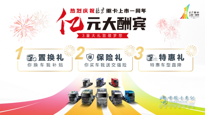 致敬每一位夢想家！北京重卡上市一周年暨首屆用戶夢想盛典即將舉行