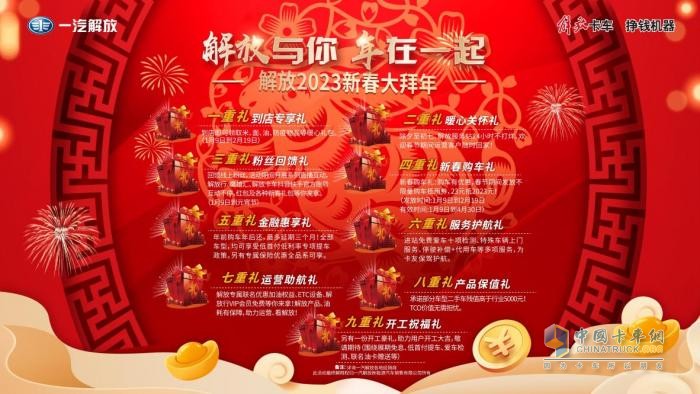 開年戰(zhàn)報：一汽解放首月終端份額達到25.8%，以領(lǐng)跑者姿態(tài)起步2023