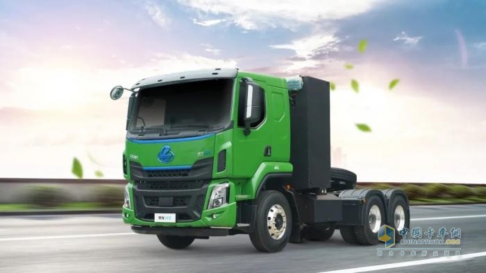電耗低至1.1度電/km，乘龍H5新能源牽引車不簡(jiǎn)單