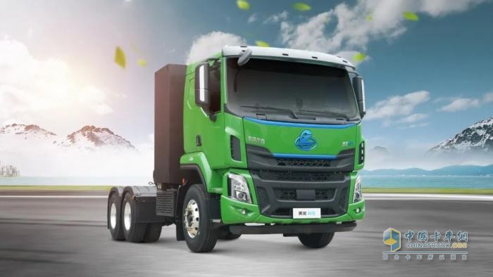 電耗低至1.1度電/km，乘龍H5新能源牽引車不簡(jiǎn)單
