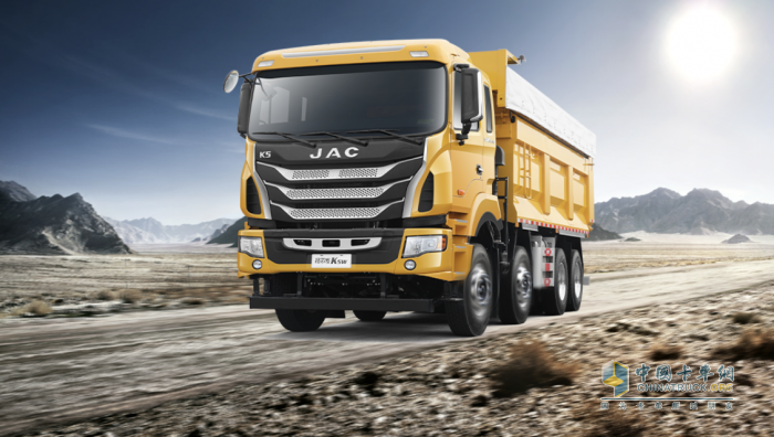 江淮格爾發(fā)K5W 8×4自卸車，2023助你高效高收益！