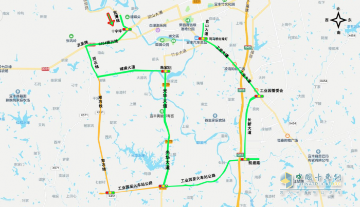 江西宜春?；愤\(yùn)輸車輛限制通行