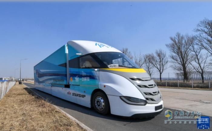 一汽解放星域概念卡車進(jìn)入路試階段