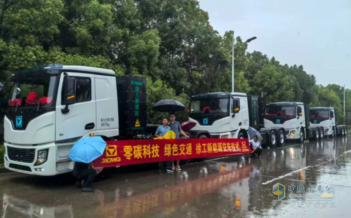 全國熱銷！徐工新能源重卡穿越熱浪、交付客戶