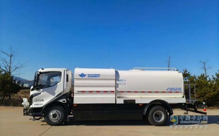 五征12方純電動(dòng)清洗車，凈城市之塵