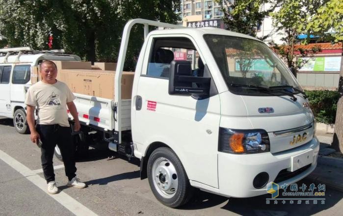 同城商貿(mào)配送 他為什么說用江淮1卡愷達能舒舒服服賺大錢？
