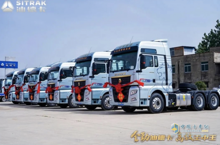 賦能皖北物流！汕德卡G7燃油牽引車阜陽站揭秘“全勤”硬實力！