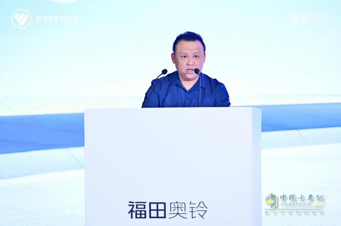 奧鈴智藍(lán)EM重磅發(fā)布，引領(lǐng)中國新能源輕卡品質(zhì)升級