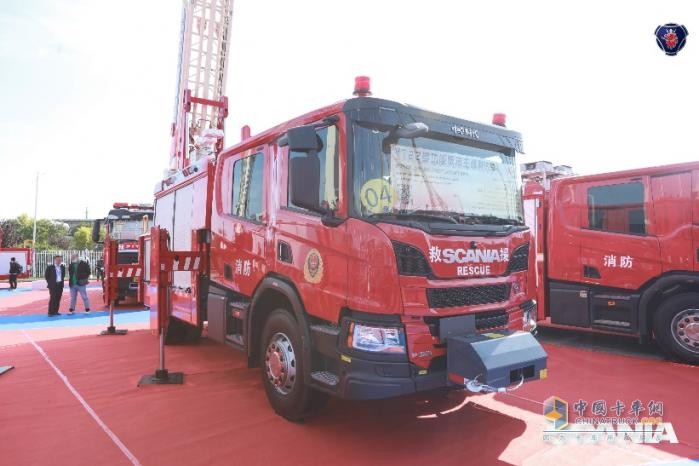 持續(xù)深耕中國市場 斯堪尼亞消防車底盤亮相第二十屆中國國際消防設備技術交流展覽會