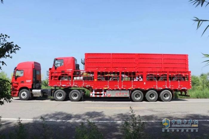 一年能省20萬，紅巖杰虎H6子母車的實戰(zhàn)經(jīng)濟賬