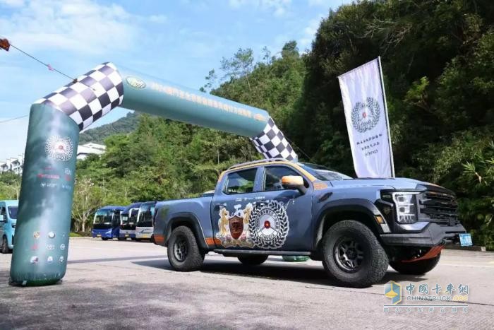火星皮卡強力護航澳門至北京新能源車長城拉力挑戰(zhàn)賽