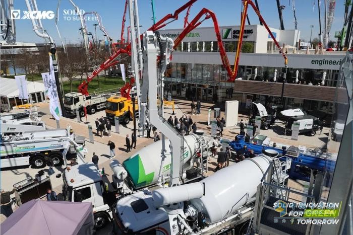 在歐洲、為歐洲！徐工集團(tuán)攜“中國方案”閃耀德國寶馬展Bauma 2025